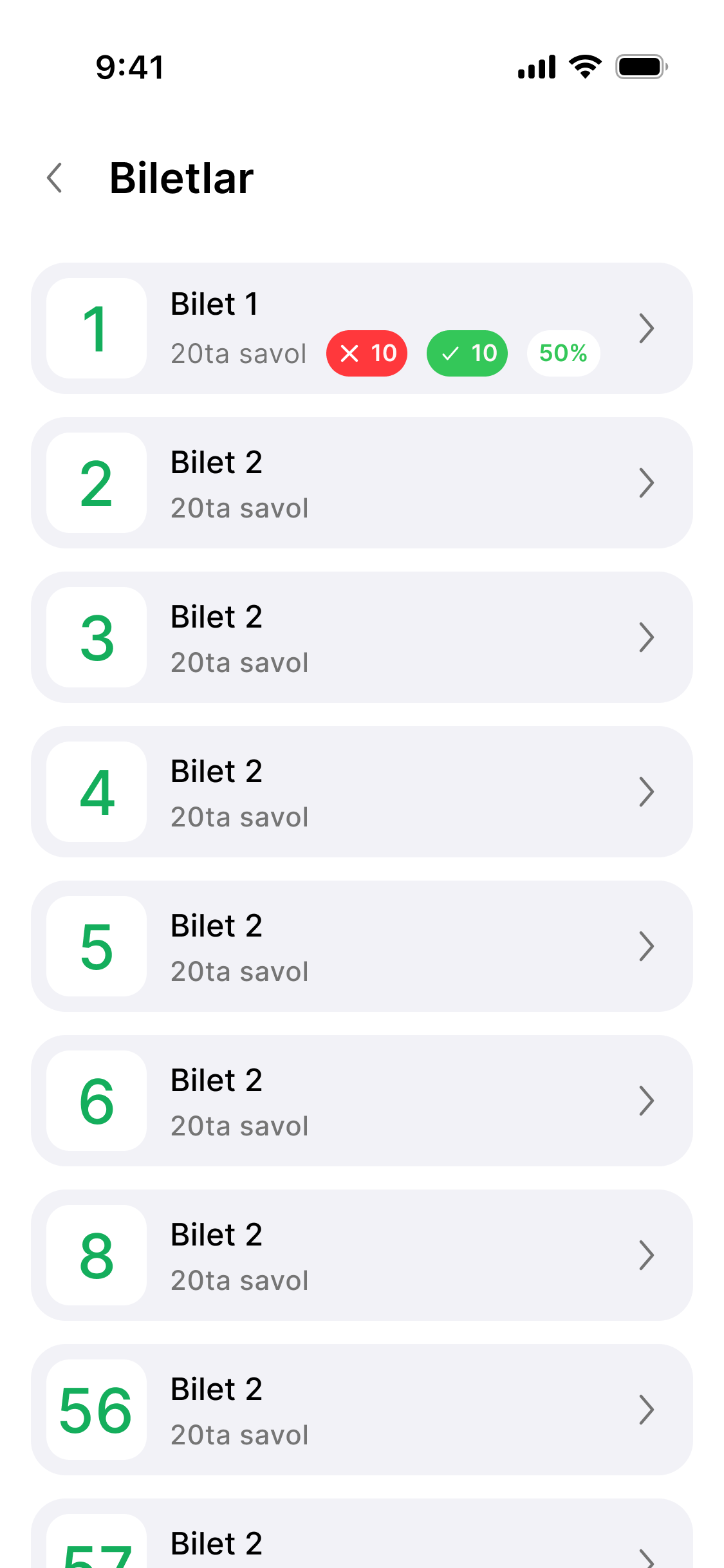 Biletlar
